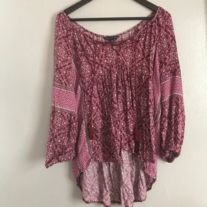 Maroon Blouse